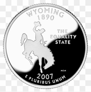 Wyoming State Quarter Clipart