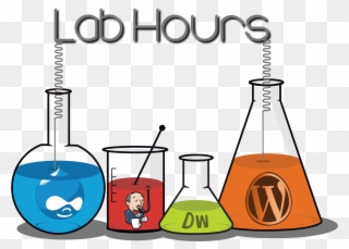 Lab Hours - Drupal Clipart