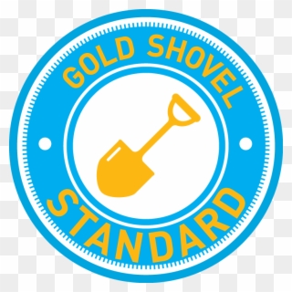 Gold Shovel Standard Clipart