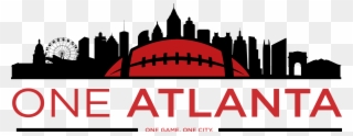 Atlanta Skyline Outline Clipart