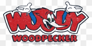 Woody Woodpecker In Logo Youth T Shirt - Woody Woodpecker Logo Clipart