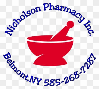Nicholson Pharmacy - Mortar And Pestle Clipart