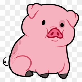 Omg Ohmygosh Stiker Kawaii Hipster Emojisticker Emoji - Cute Pig Cartoon Clipart