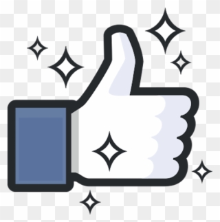 Facebook Liek Sticker - Facebook Clipart
