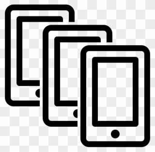 Smartphones Icon Free Download - Icon Smartphones Clipart