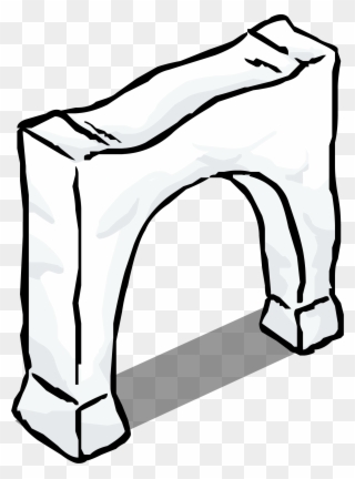 Snow Arch Sprite 005 Clipart