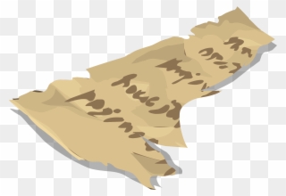 Big Image - Papel Manuscrito Png Clipart