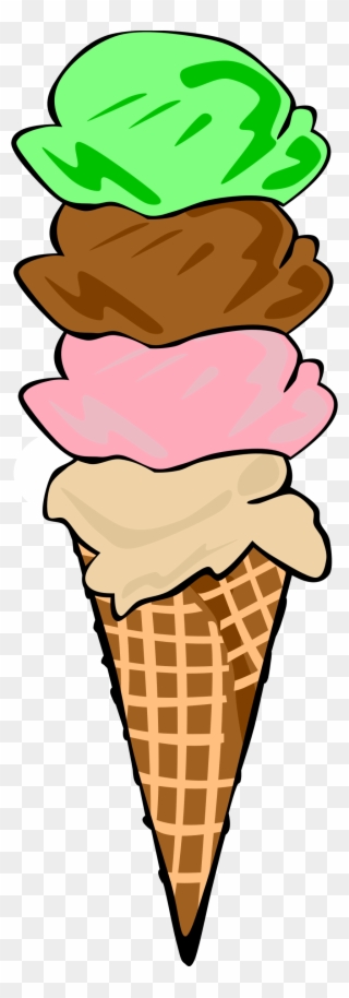 Big Image - Ice Cream Clipart - Png Download