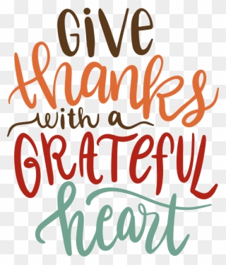 Image - Give Thanks Clipart