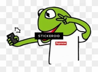 Supreme Kermet - 搞怪 头像 Clipart