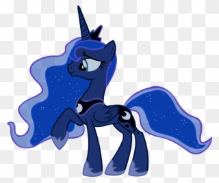 Are You Going To Go Against Her Wishes I Think Not - My Little Pony Princess Luna Happy Clipart