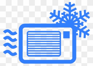 Refrigerant - Black Transparent Silhouette Snowflake Clipart - Png Download