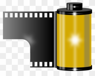 Film Roller - Camera Film Clipart - Png Download