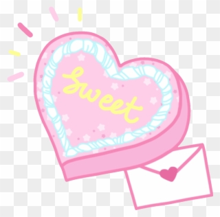 Remixit Sticker Kawaii Cute Pink Soft Love Letter - Kawaii Clipart