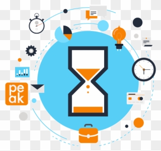 Administrative Solutions - Manage Time Clipart