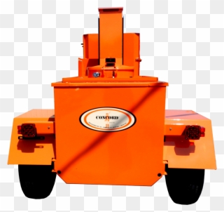 Concord Road Equipment Orange Tar Kettle Rear - Kettle Clipart