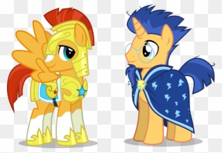 [au] Sunburst And Flash Sentry By Limedazzle Mlp, My - Mlp Sunset Shimmer And Sunburst Clipart