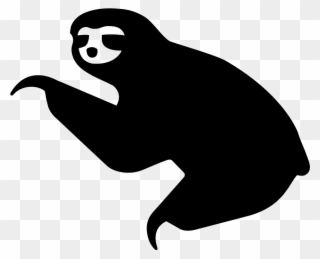 0 Responses To “windshield Wipers” - Sloth Silhouette Png Clipart