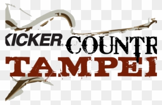 Country Clipart Country Concert - Kicker Country Stampede Logo - Png Download