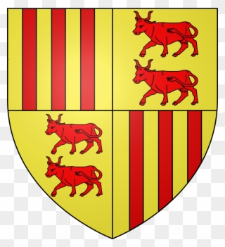 Blason Ville Fr Cadillac - Foix Coat Of Arms Clipart