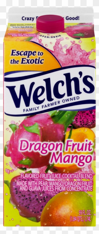 Welch's Dragon Fruit Mango Clipart