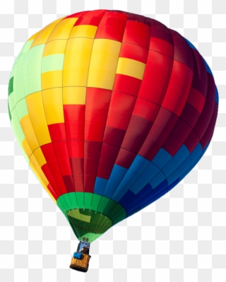Colorful Hot Air Balloon Png Clipart