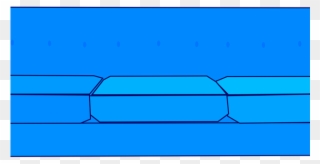 Furniture Clipart Blue Couch - Cobalt Blue - Png Download