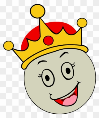 Clip Art King Martin Luther Day Crown Smiley Graphic - Smiley With A Crown - Png Download