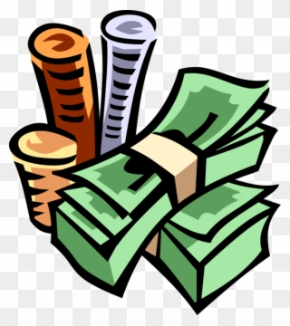 Vector Illustration Of Stack Of Currency Coins And Clipart