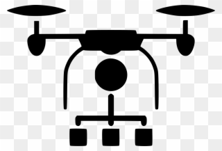 Quadcopter Distribution Comments - Drone Icon Transparent Background Clipart