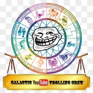 Galactic Youtube Crew Logo - Horoscope Clipart