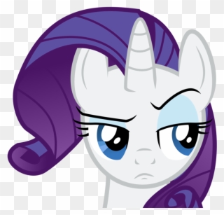I Already Have That One As Well, Along With Versions - Mlp Rarity Face Vector Clipart