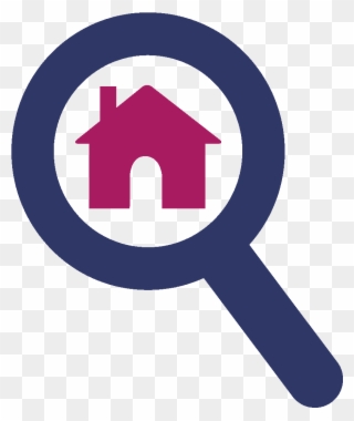 You Share The Rental Criteria For Your Perfect Home - Home Finder Icon Clipart