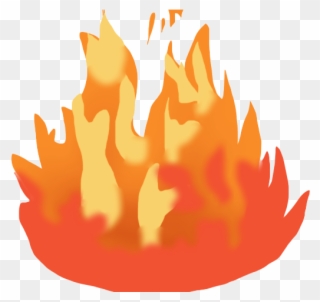 Bonfire Clipart Heat - Fire Emoji Gif Png Transparent Png