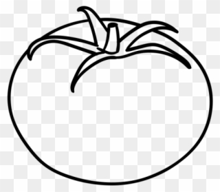 Tomatoes Coloring Pages - Tomato Coloring Clipart
