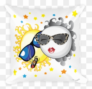 Solar Eclipse Throw Pillow - Solar Eclipse Of August 21, 2017 - Png Download