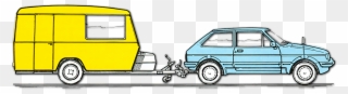 Car And Caravan Transparent Stickpng Png Clipart Transparent - Towing Car With Caravan