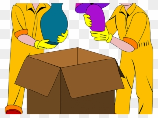 Furniture Clipart Removal - Packing A Box - Png Download