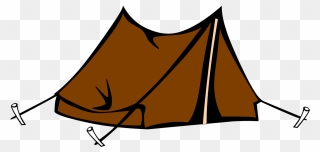 Kit Items For Survival, Exploration Tourism And Camping - Transparent Tent Clipart - Png Download