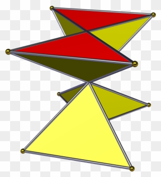 Crossed Crossed-square Prism - Square Clipart