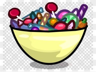 Bowl Of Candy Clip Art - Png Download