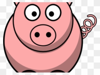 Simple Clipart Pig - Imagenes Animadas De Puercos - Png Download