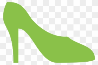 Women`s Shoe Icon - Basic Pump Clipart