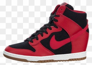 Nike Dunk Sky High Essential Red 802-91862 - Nike Clipart
