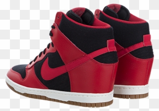 Nike Dunk Sky High Essential Red 802-91862 Clipart