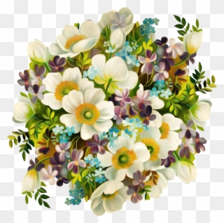 Floral Decoupage, Floral Theme, Pansies, Printables, - 빈티지 꽃 Png Clipart