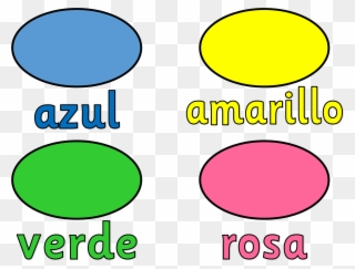 Today, We Practised Reading The Colour Words And Threading - Area Del Circulo Clipart