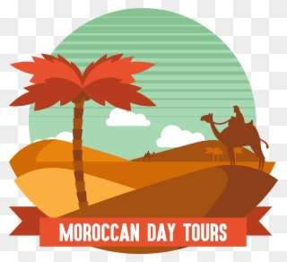 Moroccan Day Tours Clip Transparent Download - Illustration - Png Download