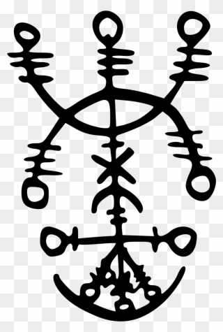 Icelandic Magical Staves - Symbol Of Subsistence Farming Clipart