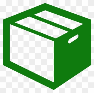 Order Box Icon Png For Kids - Transparent Black Box Icon Clipart